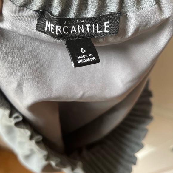 J. Crew (Mercantile) City Skirt - Gray 6 - Picture 5 of 5